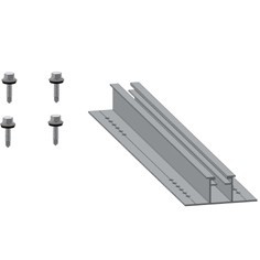 Alumero trapezoidal sheet metal bridge 2.1, length 400 mm