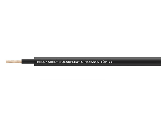 Solar cable HELUKABEL Solarflex H1Z2Z2-K 4.0 mm² 100m black