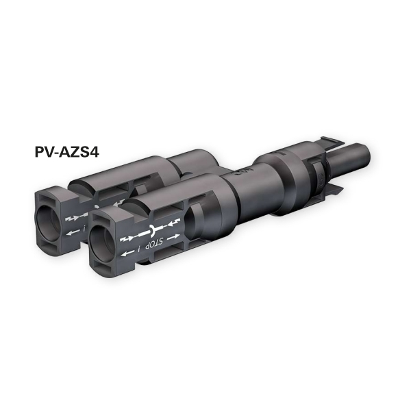Outer part Stäubli MC4 Y-branch connector PV-AZS4 1.5 - 10 mm²