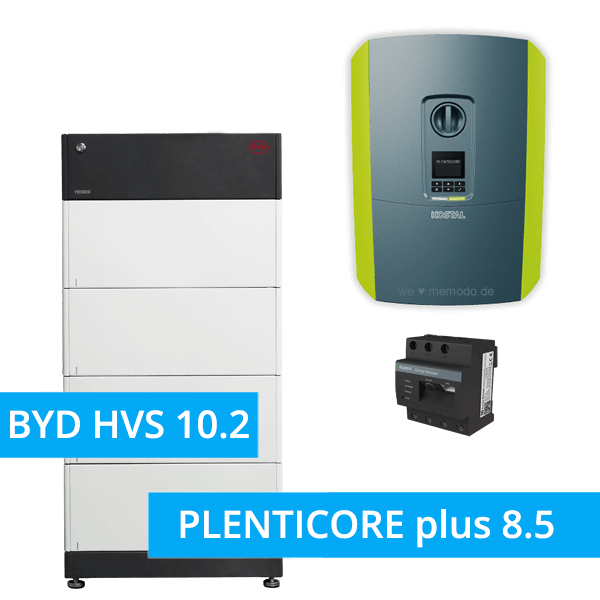 BYD Battery-Box Premium HVS 10.2 Hochvolt mit Kostal Plenticore plus 8.5 SET 