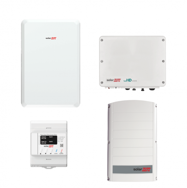 SolarEdge 17 kW high voltage storage package with 9.7 kWh