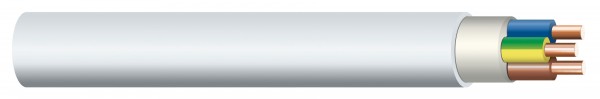Non-metallic sheathed cable NYM-J 5x2.5 mm², 100m bundle